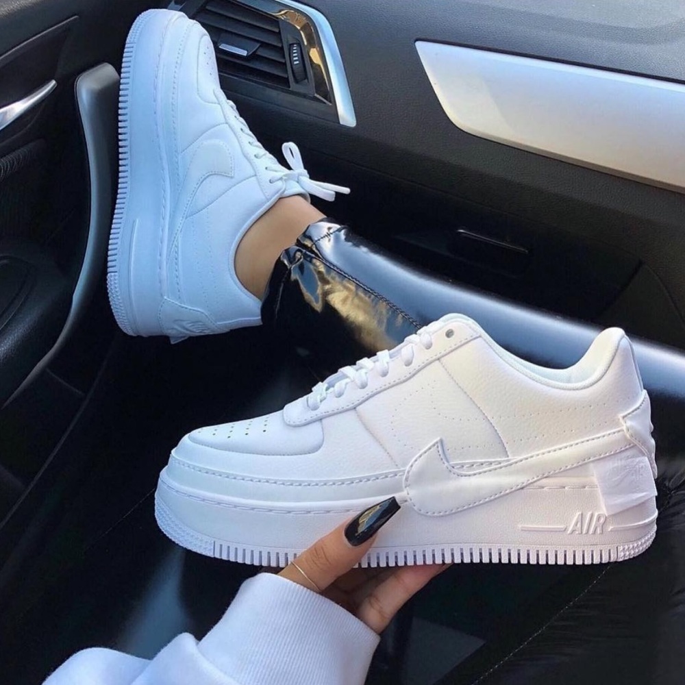 New Nike Air Force 1 jester xx triple white shoes - Picture 1 of 8